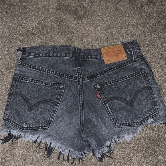 Black/grey levi shorts!!! - Picture 1 of 2